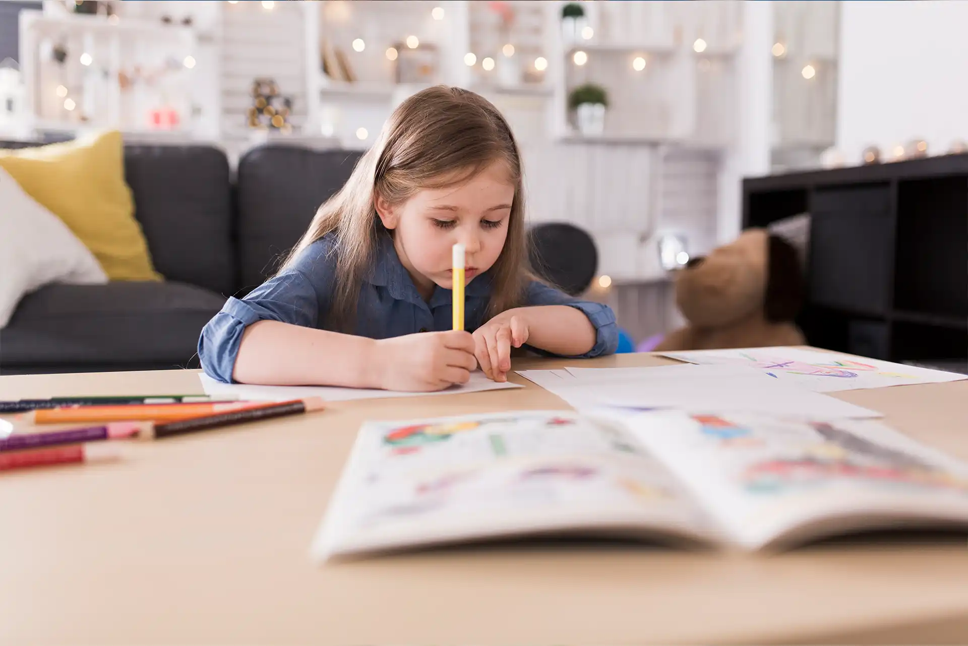 Eğitim seti tasarımı süreci ve okul öncesi kitap üretim aşamaları