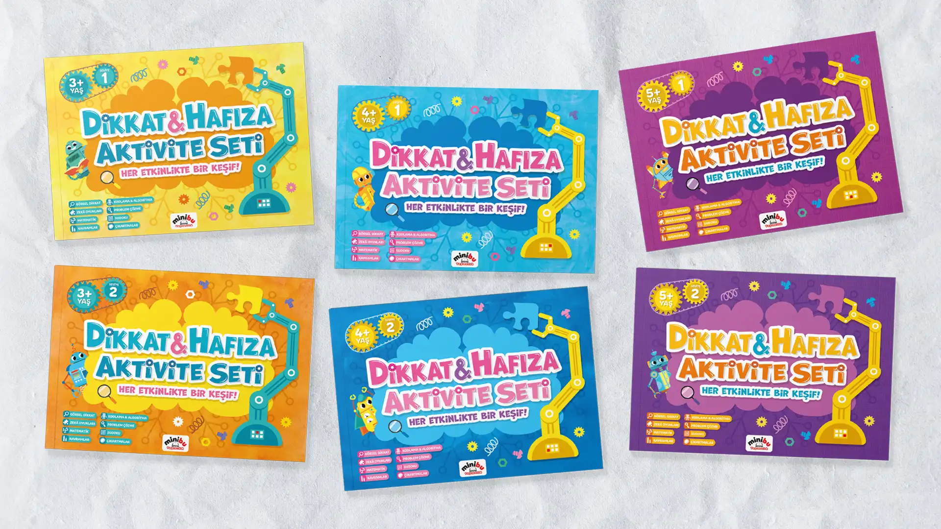 Dikkat Hafıza Aktivite Seti